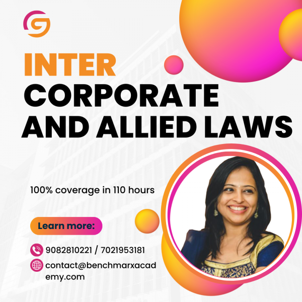 CA Intermediate (New Syllabus) - Corporate and Other Laws - Regular Googledrive
