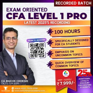 CFA Level 1 for CA/CMA Students