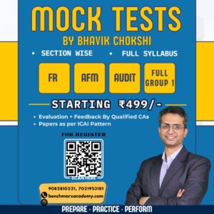 Test Series May 26 (CA Final)