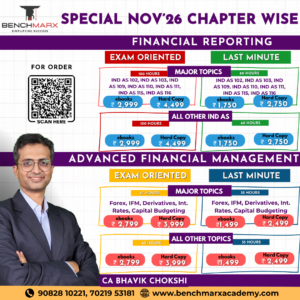 Special Nov’26 – Chapter-Wise Courses for CA Final